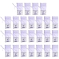 Miniatyrbillede 1 af 5: 50 stk. Tomme Lavendelposer Blomsterprint Duftpose Sækkepose Kompatibel Med Afstressende Søvn Light purple 25pcs