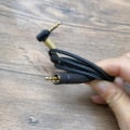 Miniatyrbild 4 av 5: Ersättningshörlurskabel för Sennheiser G4me One Game Zero PC 373d PC37x GSP350 500 600 Hörlurar -ge 2plug