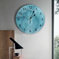 Pikkukuva 4 / 5: Marmoriakaatti Hiljainen seinäkello Muoti Olohuone Watch Moderni Kodinsisustus Pyöreäkello HZF05766 30X30cm