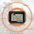 Miniatyrbillede 4 af 5: King-meter J-lcd Display Elektrisk Cykel Instrument Monitor E-bike Speeder Panel Led Tft Kit Black