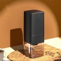 Miniatyrbillede 1 af 5: Bærbar USB Genopladelig Kaffe Kværn Cafe Automatisk Elektrisk Kaffe Bønner Peber Kværn Machi White