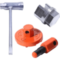 Miniatyrbilde 2 av 4: Verktøy for fjerning av clutch svinghjul ved stempelstopp med motorsagkjede Kompatibel med Husqvarna 340 345 346 350 351 3 staker
