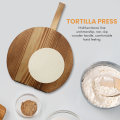 Miniatyrbilde 4 av 5: Deigpresser for Dumplings, Treverk, Dumpling Skin Presser dark wood color