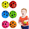 Miniatyrbilde 1 av 5: 6 stk Astro Jump Balls Romball Ekstrem Høy Hopp Ball Tiktok Pop Hopp Måne Ball Gummi Hopp Sansestimulerende Ball -ES 6PCS