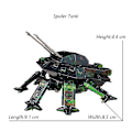 Pikkukuva 1 / 5: 3D-metallipalapeli tee itse käsikirja Kuuluisat panssarivaunujen sotilassarjan tiikeritankit T-34 Js-2 M1a1 tankkimalli Kokoa palapeli Spider Tank