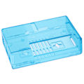 Miniatyrbillede 2 af 3: Shell Beskyttende Frosted Box Case Cover ABS til Raspberry Pi 3B 3B+ D Style med Skrue(Blå )