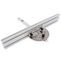 Miniatyrbillede 2 af 5: Bordsave Miter Gauge System Høj Beveling Nøjagtighed Låsemekanisme Aluminiumlegering Præcis Miter Gauge og Hegn