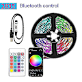 Miniatyrbilde 2 av 4: 20m LED-lys Bluetooth RGB-lys LED-stripe med 44-knappers fjernkontroll Musikk-synkronisering Fargeskiftende LED-stemningsstripe Fule53 -ES 15M Full Set 2835 24key BT plug