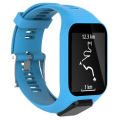 Pikkukuva 2 / 2: TPE- watch ranneke TomTom Adventurer Golfer 2 Runner 2-3 Spark - Spark 3 GPS- watch(sininen)