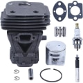 Miniatyrbilde 2 av 4: 44mm Sylinder Stempelringsett Kompatibelt Med Jonsered CS 2245 CS2250 S Kompatibelt Med Husqvarna 445 450 450E