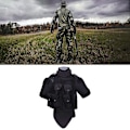 Miniatyrbild 2 av 5: Taktisk Väst för Utomhus Vikt Bärning Airsoft för Män Svart