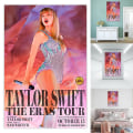 Miniatyrbild 1 av 5: Taylor Swift Poster The Eras Tour Väggkonst 13 oktober World Tour Filmaffischer Väggdekorationer Oinramade Fläktar Presenter -ES 30*45cm