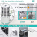 Miniatyrbilde 3 av 5: Elektrisk USB-lader Saftpresse Squeezer Appelsin Sitron Juicer Bærbar 45w -ES