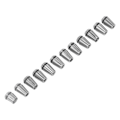 Miniatyrbild 2 av 5: 12PCS ER11 Collet Hög precision Spindel Fjäderchuck Set för CNC Svarv Verktyg Graveringsmaskin