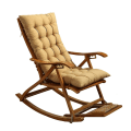 Miniatyrbillede 1 af 5: Lounger Pude Soft Kompatibel Høj Sædepude Med Fikseringsrem Stor Gyngestol Bænk Pude Kompatibel Yellow