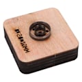 Miniatyrbillede 3 af 5: Læder skærestans 20x10mm cirkulær ringform stanse skæreværktøj til DIY