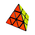 Pikkukuva 3 / 5: ROXENDA Pyraminx Nopeuskuutio - Ultra Nopea Kiiltävä 3x3x3 Pyramidi Puzzle