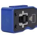 Miniatyrbillede 5 af 5: Pass Through Ethernet Crimper RJ45 CAT6 Gennemføringshul Pass Through Crimper Cutter Kit