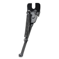 Miniatyrbillede 1 af 4: 14 tommer cykel støtteben enkeltsidet støtte bagside skridsikker cykel støtteben Black 14 inch