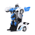 Pikkukuva 4 / 5: Dilwen muuntava robottipoliisiauto, RC yhden avaimen muodonmuutos valoilla 1/18 mittakaavassa