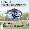 Miniatyrbillede 5 af 5: Flynova Drone Hovering Toys Flying Spinner Boomerang Fidget Led Light Kids Legetøj 3pcs set