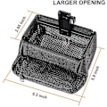Miniatyrbillede 2 af 5: Pic Rail Messingopsamler i Messing med Varmebestandig Net og Lynlåsbund Kompatibel med Picatinny-Montering Hurtig Afladning