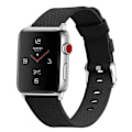 Miniatyrbillede 2 af 4: Sort Canvas Urremærke til Apple Watch IWatch 1/2/3/4