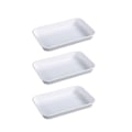 Miniatyrbilde 1 av 5: Rektangulær Hvit Plast Deli Display Brett Fat Serveringsfat Matrett