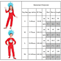 Miniatyrbild 3 av 3: 3-14 år Barn Tonåringar Pojkar Flickor Sak En/två Jumpsuit+huvudbonader Kläder Set Cosplay Party Finklänning Kostympresenter-1 11-14 Years