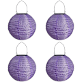 Miniatyrbild 1 av 4: Solcellslyktor Utomhus Väderbeständiga Hängande IP55 Vattentäta Utomhus LED-Lyktor Hängande Lyktor Partybelysning (4-pack)