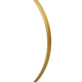 Miniatyrbillede 3 af 4: 2023 Geometrisk Borddekoration Jern Geometrisk Ramme Falsk Linned Bold Statue Halvmåne Rund