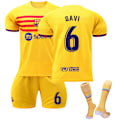 Miniatyrbillede 1 af 3: 2022-23 Barcelona trejde udebanetrøje i gul Gavi XS(160-165cm)