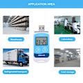 Miniatyrbillede 4 af 5: ELitech RC-5 Højpræcision Digital USB Temperatur Data Logger Kompatibel med Lageropbevaring Kølet Transport Laboratorium White  Blue