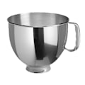 Miniatyrbillede 1 af 5: Til KitchenAid Classic&Artisan Serie 4.5QT/5QT Røremaskine 304 Skål Rustfrit Stål Røremaskine Skål Tåler Opvaskemaskine