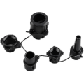 Miniatyrbillede 1 af 5: Oppustelig Bådpumpe Adapter Og Drager/Boston Ventil Standard Regelmæssig Luftpumpe Luftventil Adapter Eger Plade