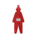 Miniatyrbild 2 av 4: Anime Teletubbies Kostym Vuxen Julpyjamas Pyjamas Sovkläder Jumpsuit Es Red XL