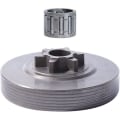 Miniatyrbillede 2 af 4: 3/8\"-6t Koblings Tromle Nålelager Sæt Kompatibel Med Zomax ZM4100 4100 Motorsav Udskiftningsdel Kompatibel Med 016996