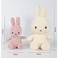Miniatyrbillede 4 af 4: Miffy Blød Plyslegetøj i Corduroy - 25/35cm Pink 35CM