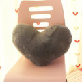 Pikkukuva 4 / 5: Bebetter Yksinkertainen Pehmolelu Täytetty Sydän / Tähti Muotoinen Plushie Nuken Selkätyyny Sängynpääty Koriste Lahja -ES Light Green