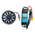 Miniatyrbilde 1 av 5: 50mm Dutet vifte med 4300kv børsteløs motor kompatibel med RC jetfly EDF-fly