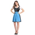 Pikkukuva 4 / 5: Naisten saksalainen Oktoberfest-asu Dirndl perinteinen baijerilainen olutkarnevaali Fraulein Cosplay piikapuku -hg Purple XXL