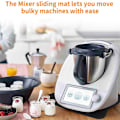 Miniatyrbild 2 av 5: Enkla glidmattor för Thermomix TM5 TM6 Blender Gliders