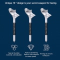Miniatyrbild 5 av 5: Sinknap 10-pack Golf Tees Slitstarka Bärbara Sneda Insättning Minskar Friktion Professionella Ökar Avstånd Kompakt 10 Grader Golfboll Tees G 10 pcs