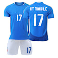 Pikkukuva 1 / 3: 2425 Italialainen jalkapallopaita IMMOBILE Jersey -setti A M(170-175cm)
