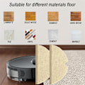 Miniatyrbilde 5 av 5: 10 stk. moppeputer for Roborock Q5 Pro/Q8 Max/Q8 Max+/Q7/Q7+/Q7 Max/Q7 MAX+/S5/S50/S51/S55/S5 MAX robotstøvsuger