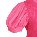Miniatyrbild 3 av 5: 4 st flickor Prinsessan Peach Klänning Super Brothers Cosplay Kostym Festklänning Outfit Rollspel Rose 110