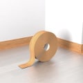 Pikkukuva 4 / 5: 5m Itseliimautuva Sokelikoristeen Seinärajatarra Wood 50 x 20 x 1 mm