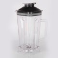 Miniatyrbillede 3 af 5: Reservekande Kompatibel Med Blender Udskiftningsdel Transparent 2l Kapacitet Blender Reserve Kompatibel Med Sølv Blender Wuqx -ES as shown