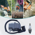 Pikkukuva 2 / 4: Sytytyskela yhteensopiva STIHL MS311 MS391 MS 311 391 moottorisahojen kanssa, mukana sytytystulppa, varaosat 1140 400 1303/1140 1
