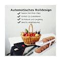 Miniatyrbild 3 av 5: Äggdispenser, automatisk rullande äggbehållare, 2-vånings äggdispenser, Space Saver för frys, 4-pa White